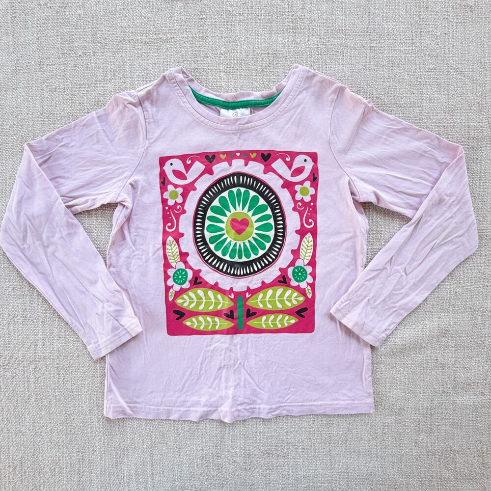 Hanna Andersson Pink Graphic Tee GUC 8
